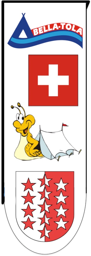 Logo mit Schnecke und Wappen